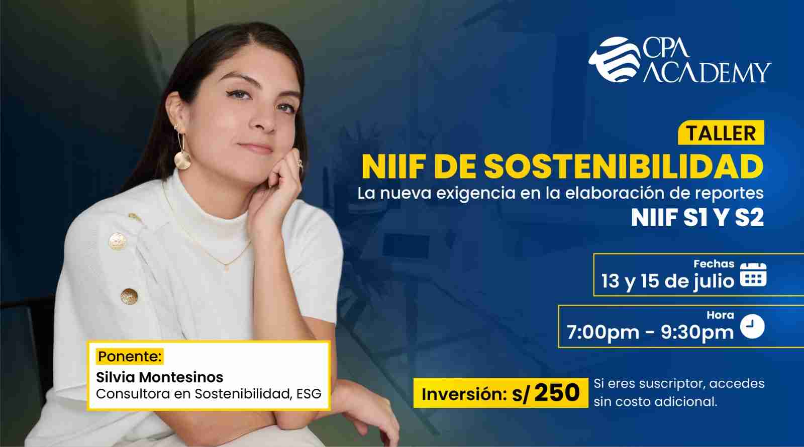 NIIF DE SOSTENIBILIDAD S1 y S2