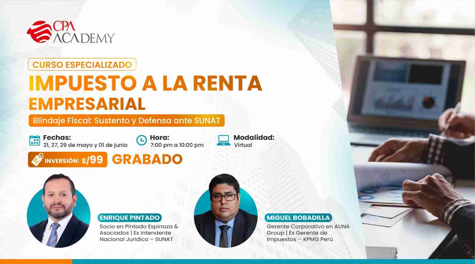 IMPUESTO A LA RENTA EMPRESARIAL Blindaje Fiscal: Sustento y Defensa ante SUNAT