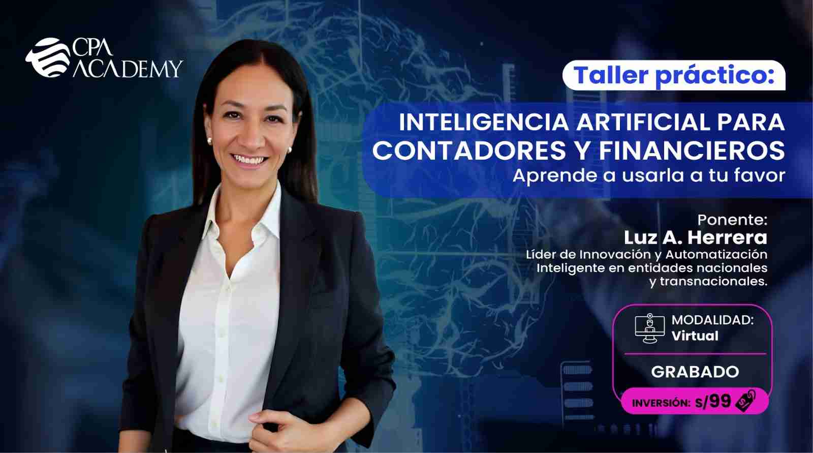Taller:: INTELIGENCIA ARTIFICIAL PARA CONTADORE Y FINANCIEROS
